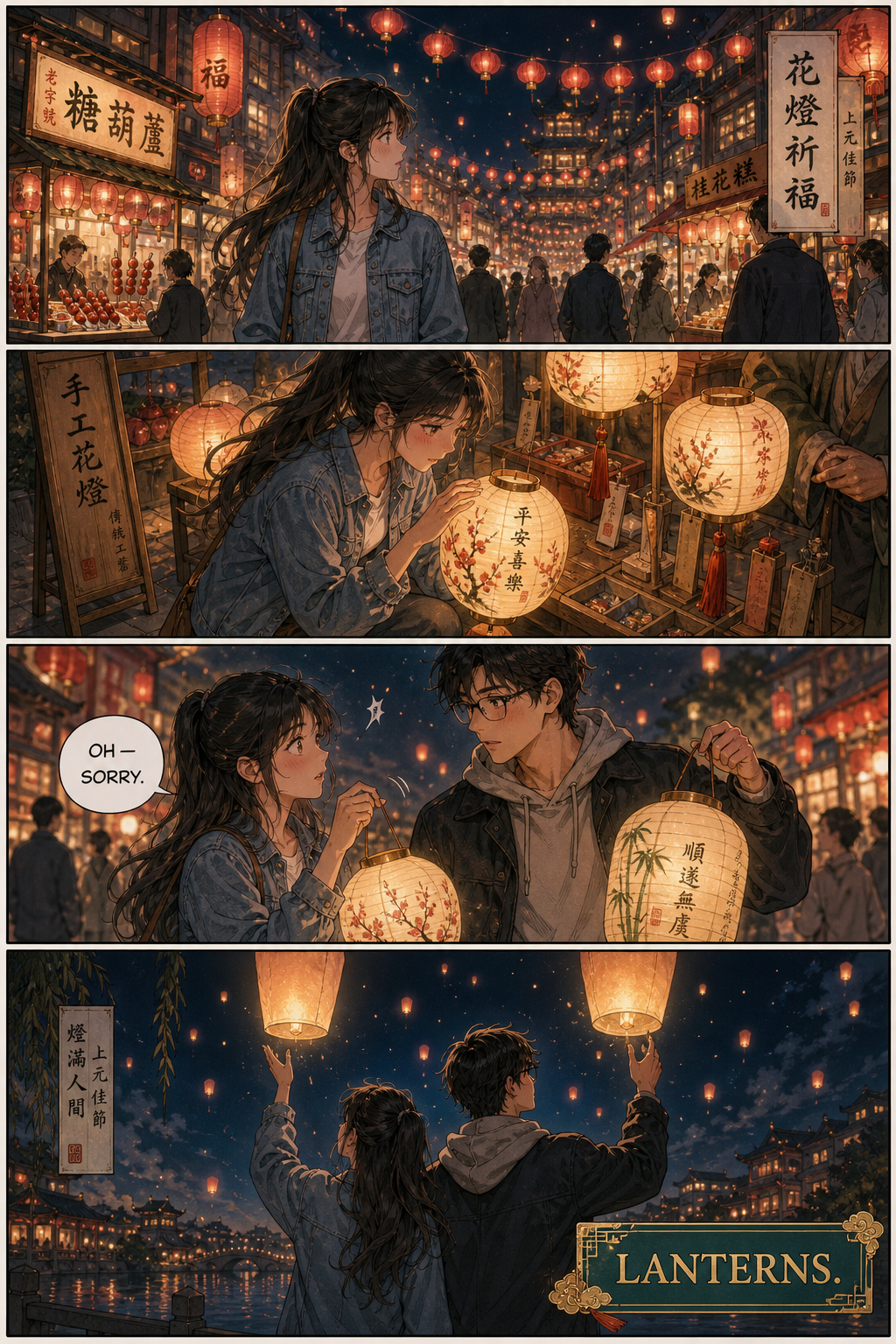 Lantern Festival — community sample published on Manhua Creator