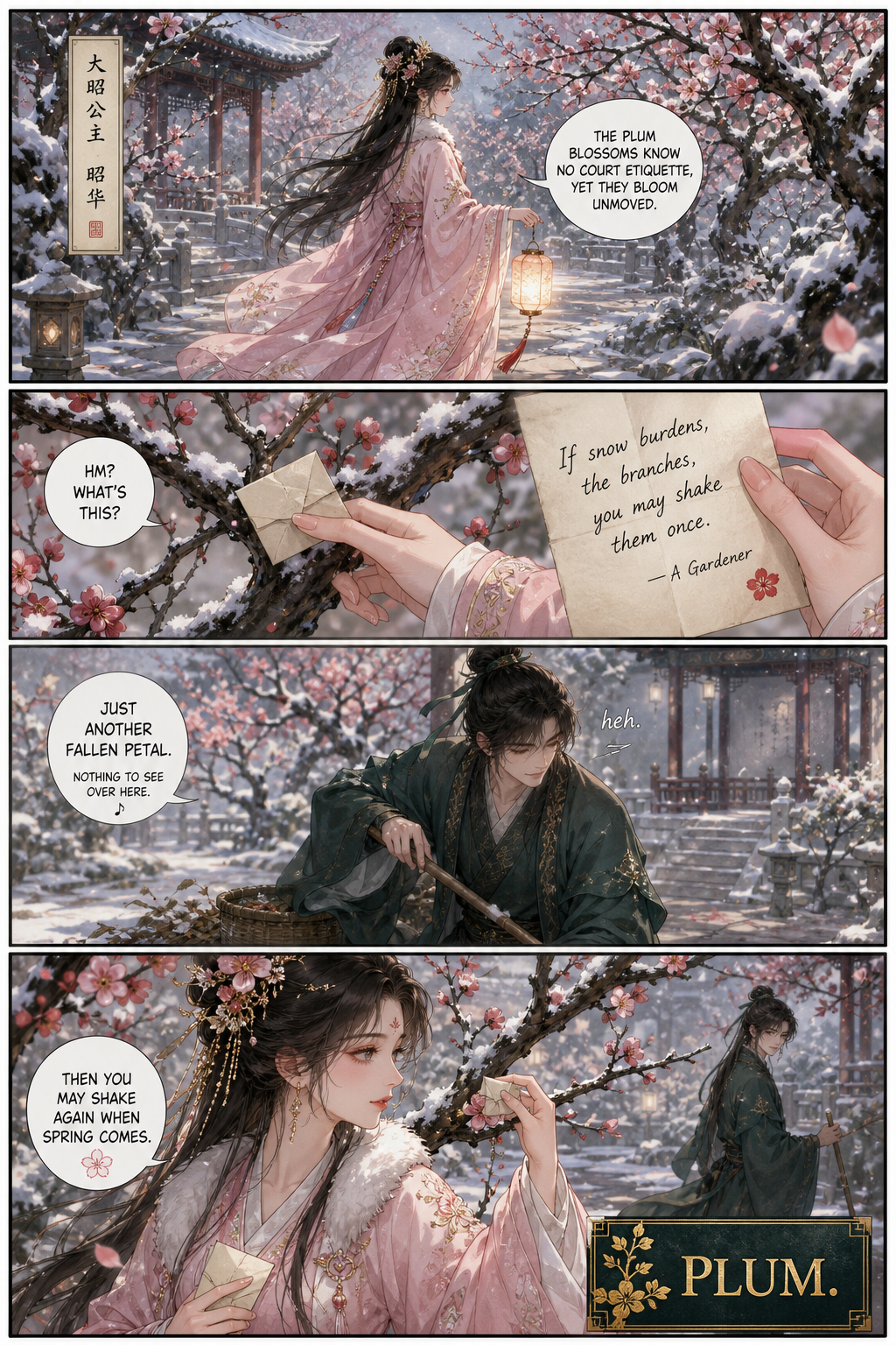 Plum Garden — community sample published on Manhua Creator