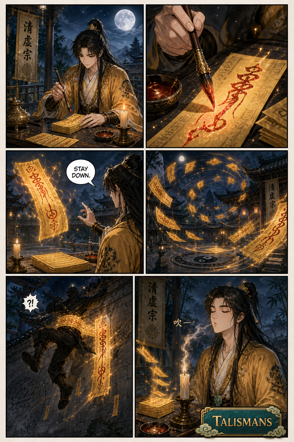 Talisman Forge — community sample published on Manhua Creator